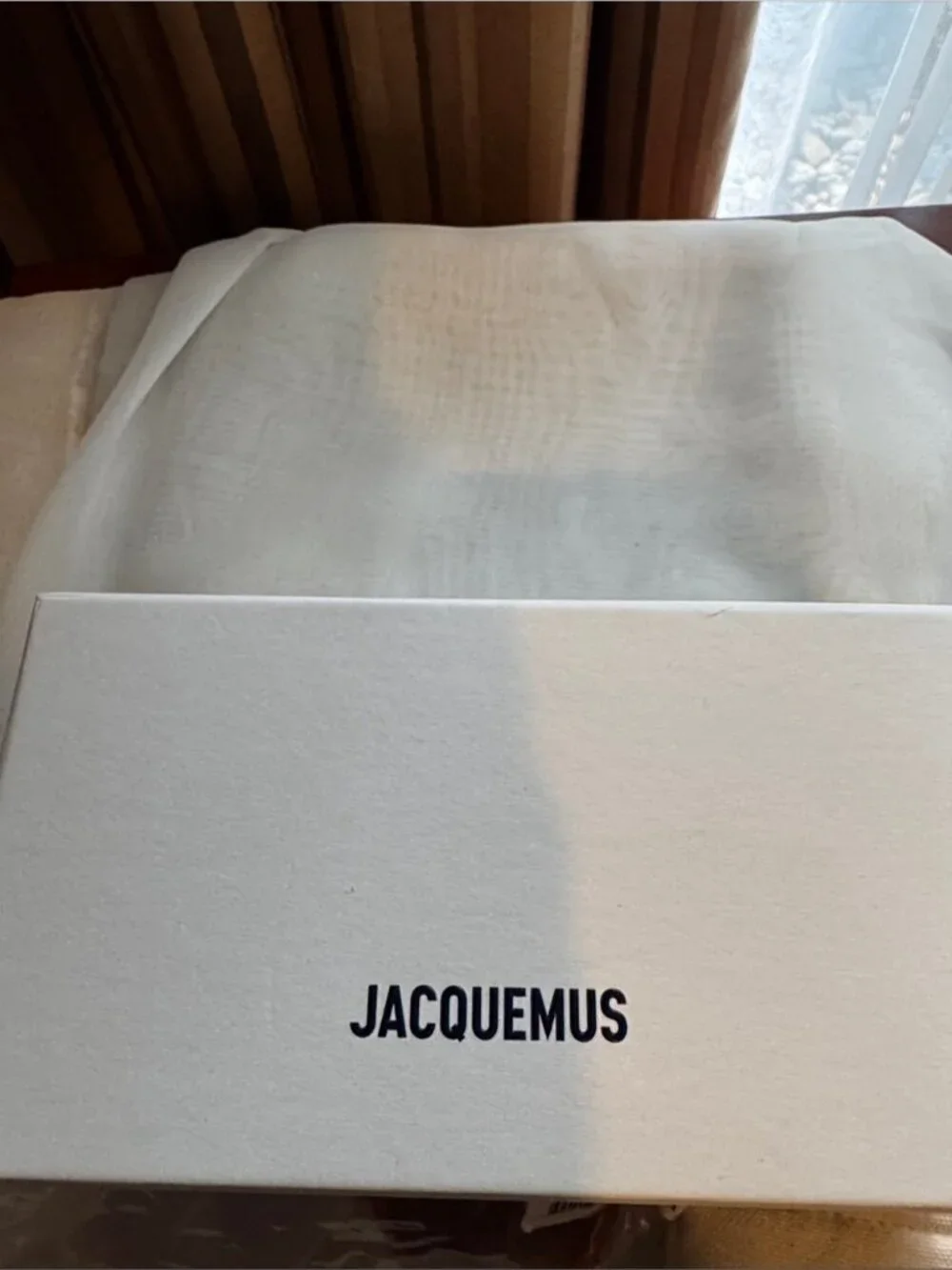 Jacquemus Translucent Orange Cat-Eye Sunglasses